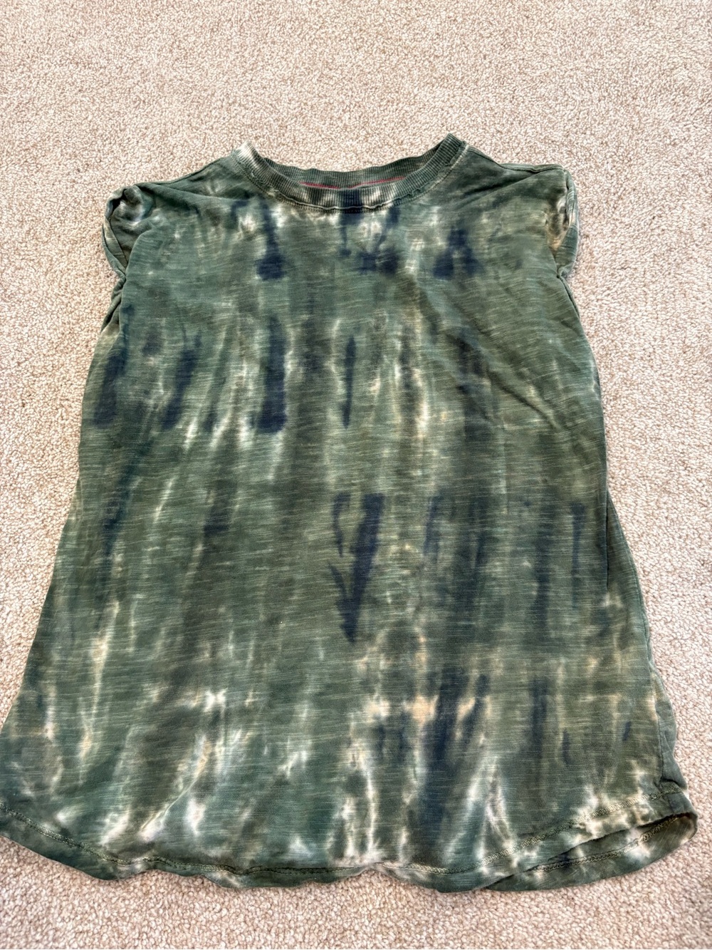 Anthropologie Pilcro tied dye sleeveless top S